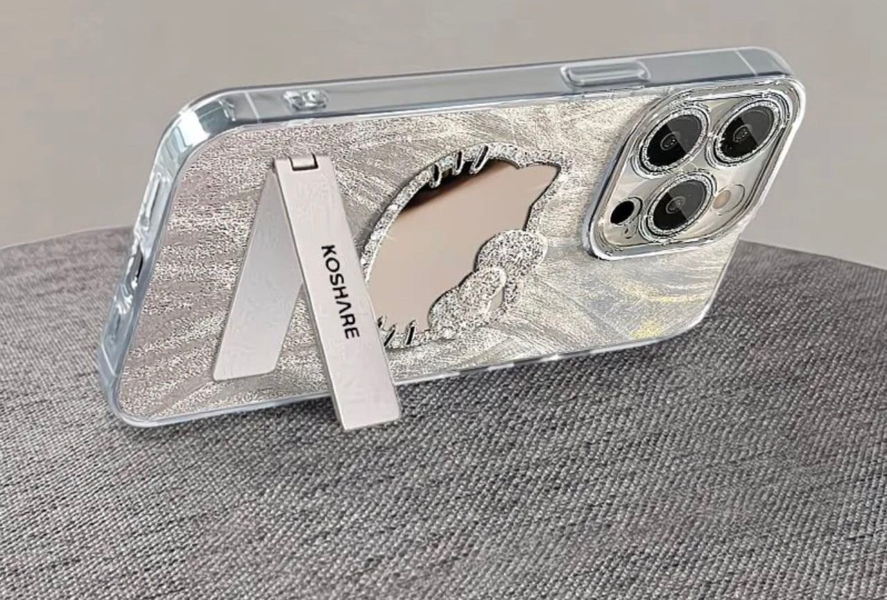 Koshare Crystal Kitty Mirror Case
