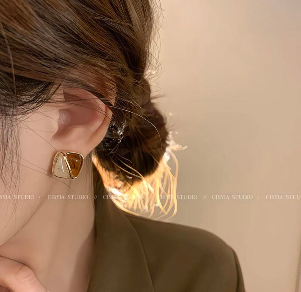 Golden Harmony Earring Collection
