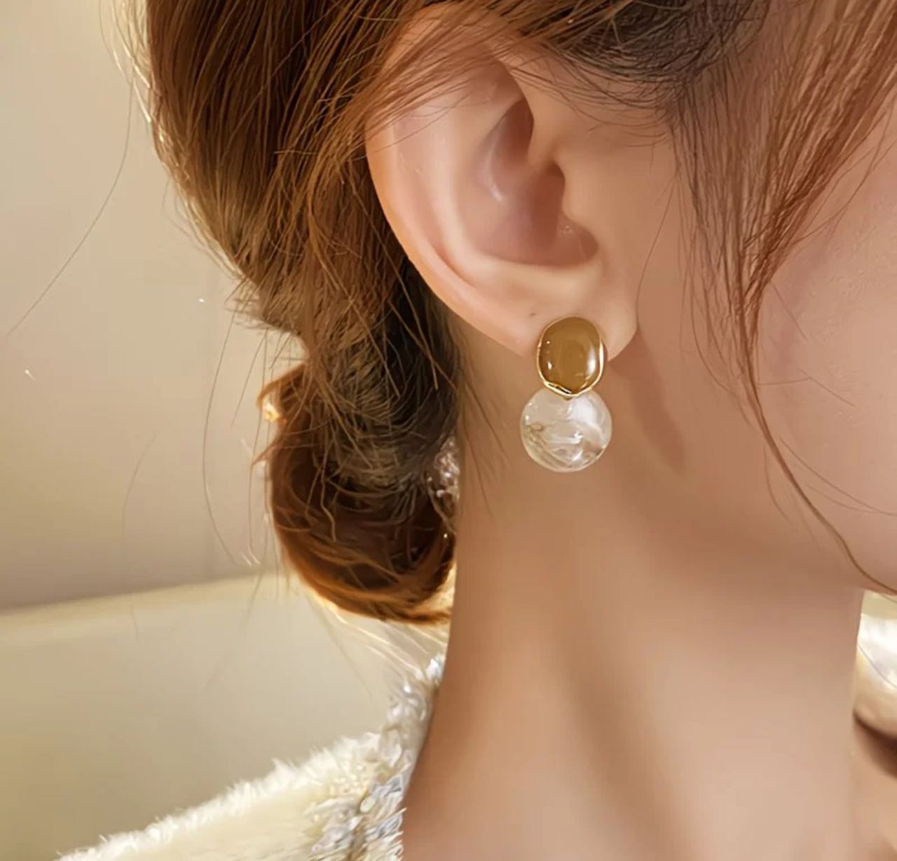 Golden Harmony Earring Collection
