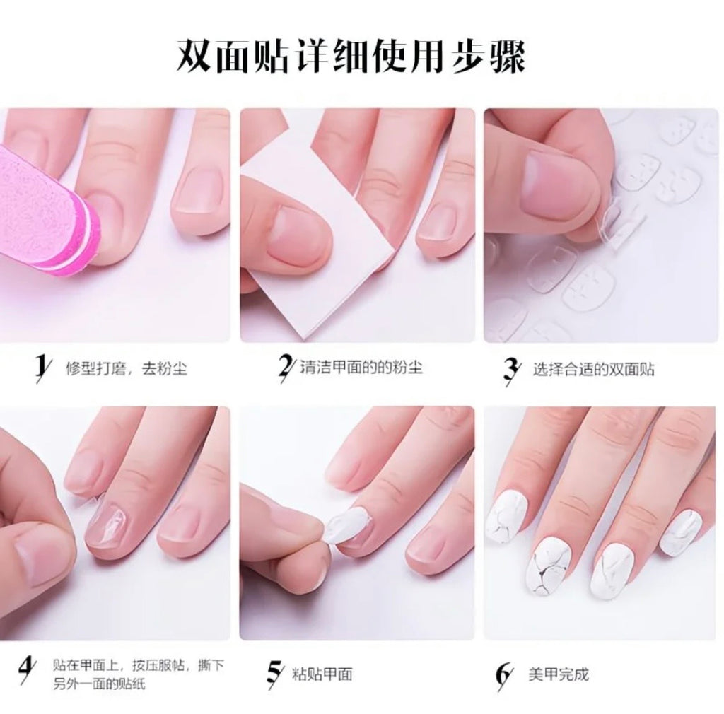 Double-Sided Nail Adhesive Tabs