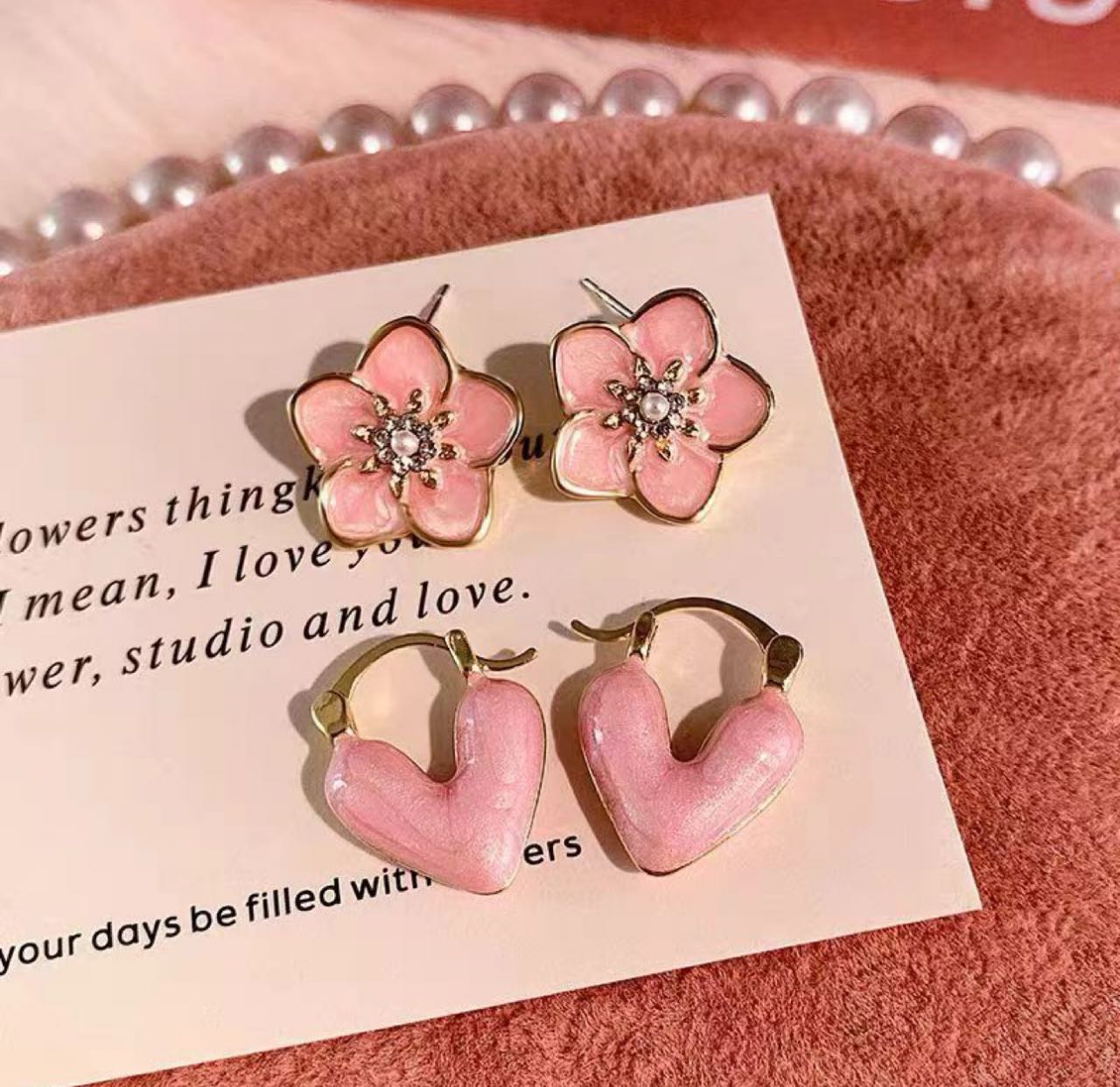 Pink Blossom Romance Collection 6 Pieces Set