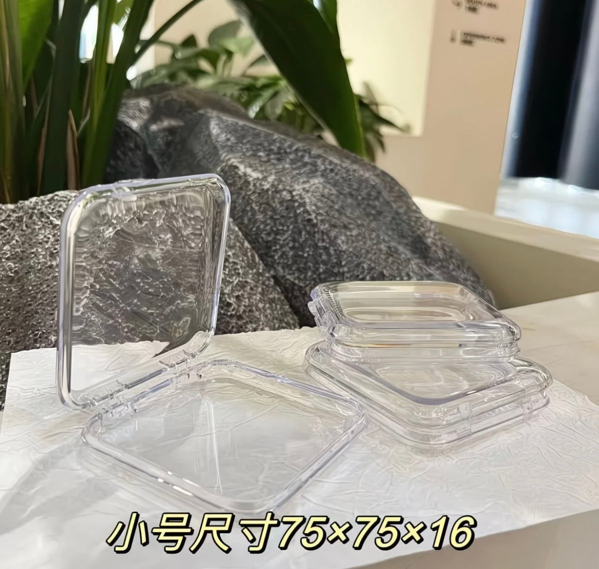 Transparent Nails Storage Box